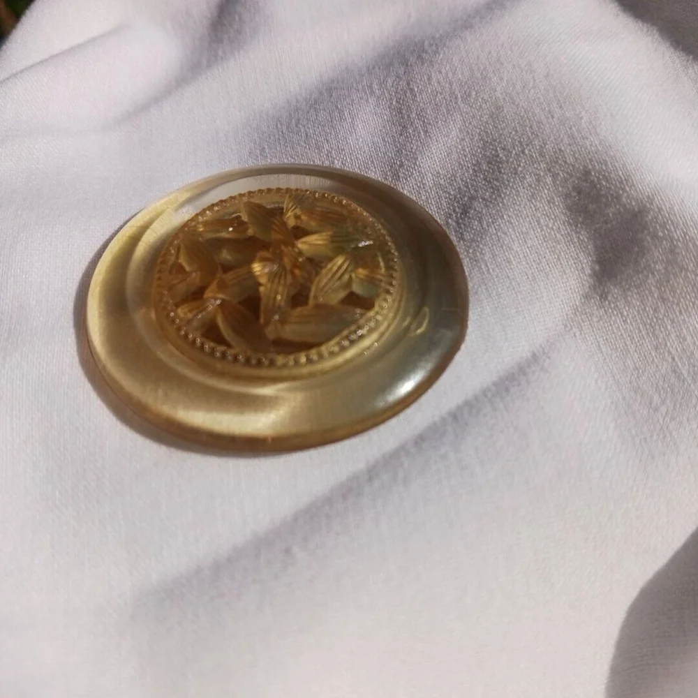 Vintage Bakelite Button Large Art Deco Collector